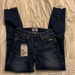 Paige Verdugo Ankle Distressed Jeans